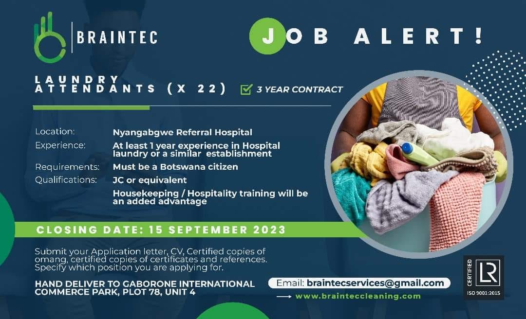 laundry attendant