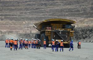 Mining operations in Botswana.