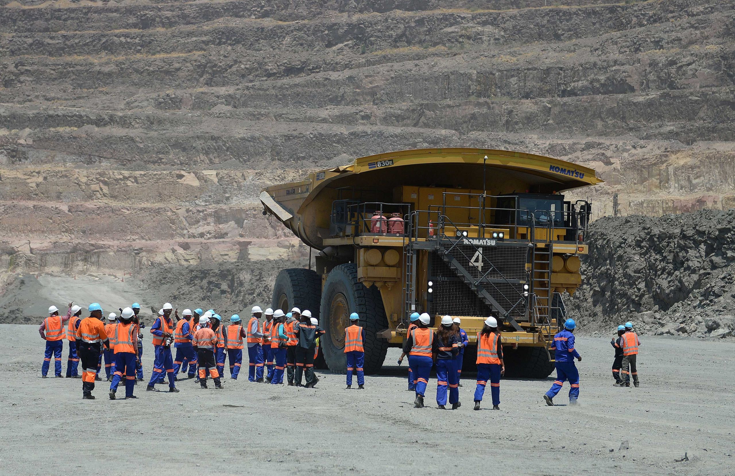 Mining operations scaled
