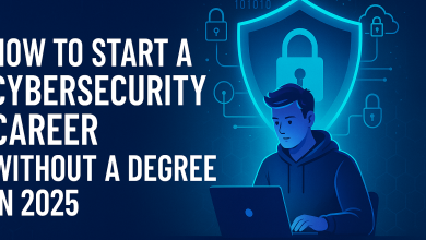 How to Start a Cybersecurity Career Without a Degree in 2025