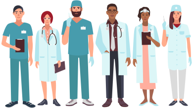 healthcare people graphic